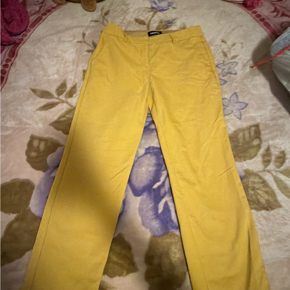 Women's Yellow Skinny Jeans